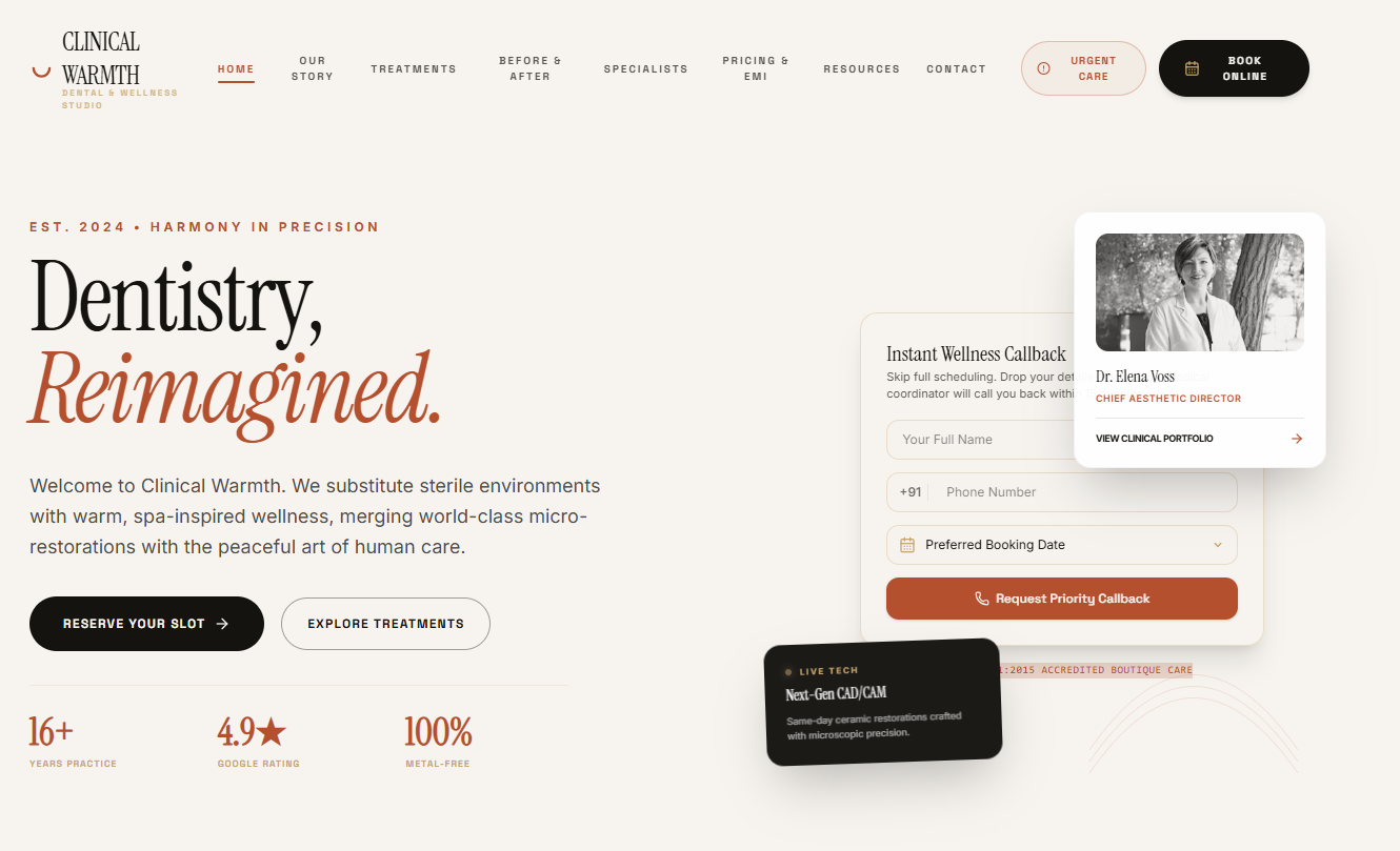 Clinical Warmth Dental
